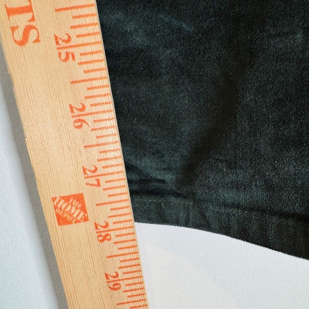 Old Navy Rockstar Super Skinny High Rise Green Velvet Pants Grunge Indie Size 2 - Picture 7 of 9